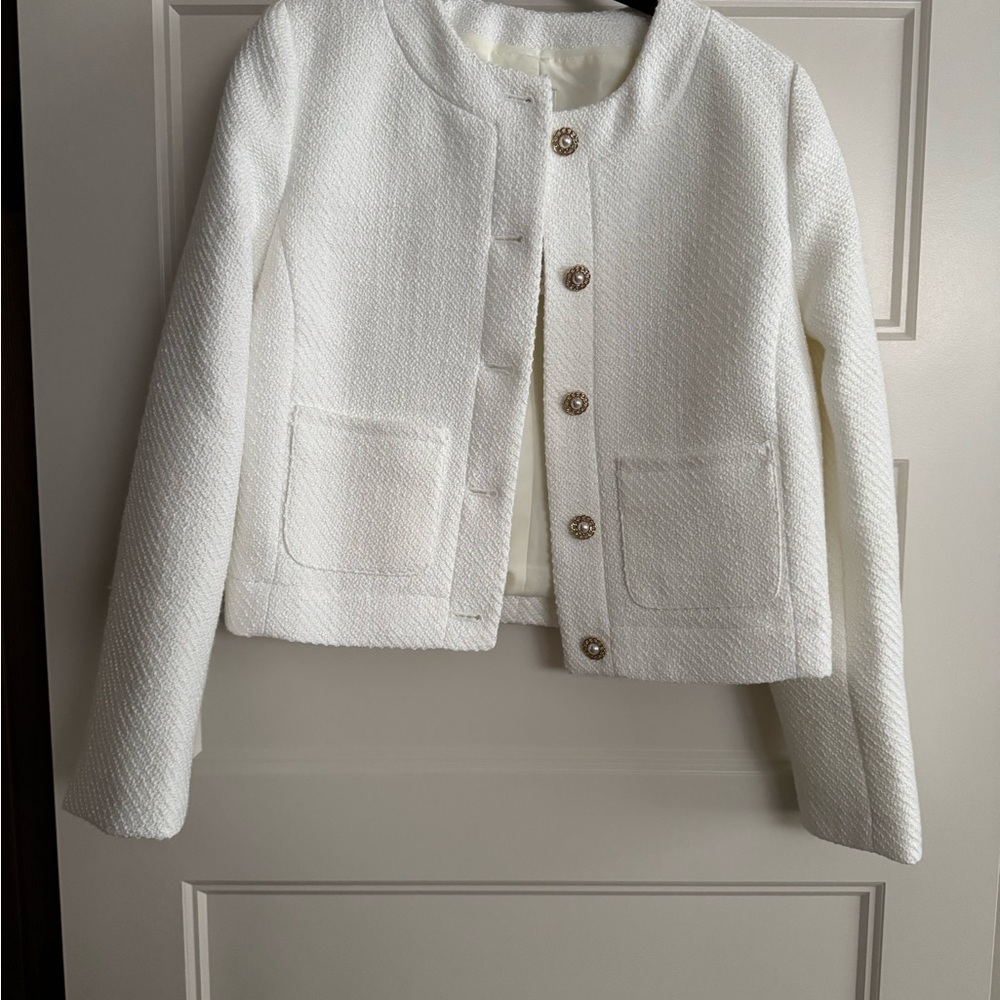 j crew tweed lady jacket NWT - size 2